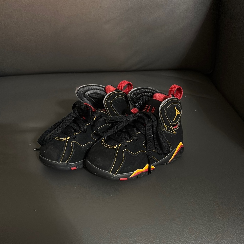 Toddler Citrus Jordan 7’s